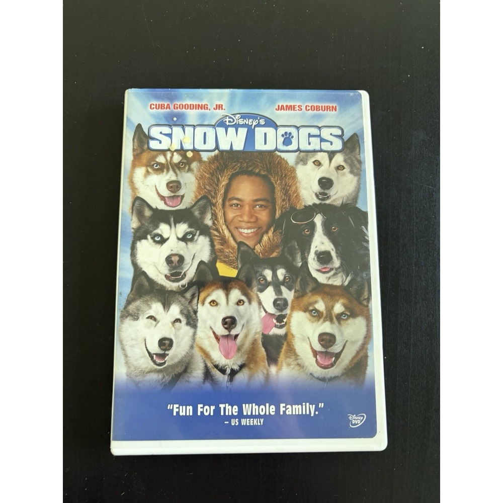 Snow Dogs DVD Cuba Gooding James Coburn Family Fun Comedy Adventure Kids Movie